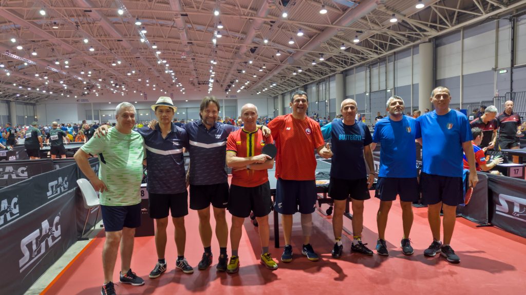Tischtennis WM Rom Vorrunde Doppel