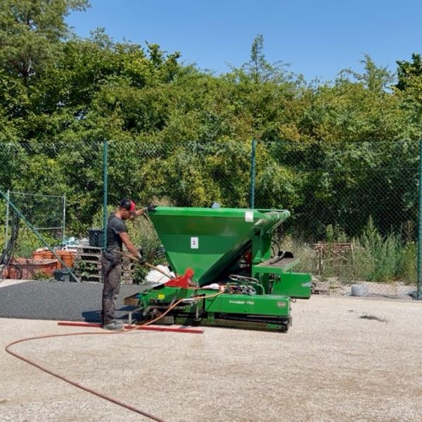 Tragschicht Arbeit